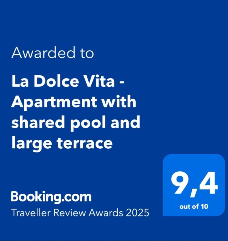 La Dolce Vita - Apartment With Shared Pool And Large Terrace ลีโด เดลเล นาซิโอนี ภายนอก รูปภาพ